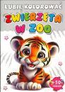 Lubi kolorowa Zwierzta w zoo