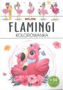 Flamingi kolorowanka