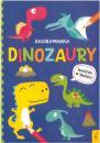 Kolorowanka dinozaury