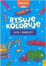 Rysuj i koloruj auta i samoloty