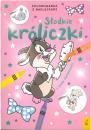 Sodkie krliczki kolorowanka